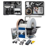 Tormek T8 Water Cooled Sharpening System + HTK-1006 & TNT-808 Kits (NEW) - FREE RB-180 Rotating Base